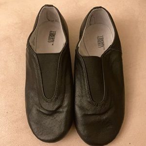 ⚜️Alberts Black Split-Sole Girl Jazz Dance Shoes!